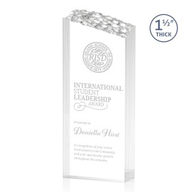 Warwick Award - Acrylic 10" with Logo  Warwick Award - Acrylic 10" with Logo