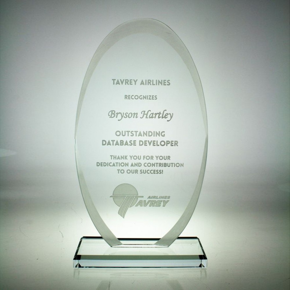 7" Award- Serenity with Logo