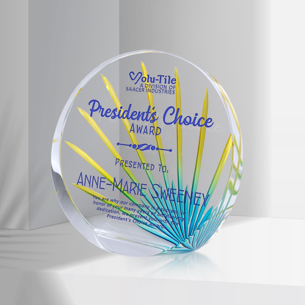 Personalized Vibrance Circle 6" Personalized Vibrance Circle 6"