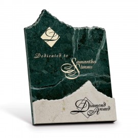 Marble Apex Award with Logo  Marble Apex Award with Logo