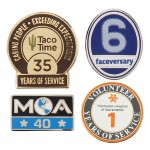 Logo Branded 1/2" Cloisonne Pins (Recognition/Years of Service)