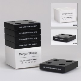 Add-On Base for Stackable Cube with Logo