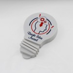 Personalized Light Bulb Paperweight