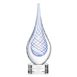 Kentwood Award on Paragon Clear - 13" with Logo