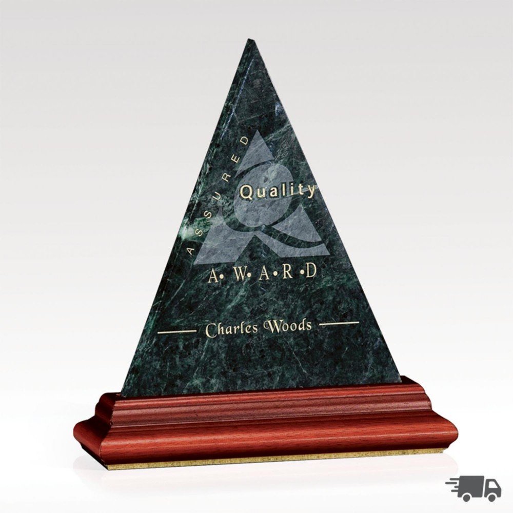 Green Marble Heritage - Peak with Logo