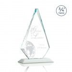 Windsor Award - Starfire/White 10" Logo Imprinted