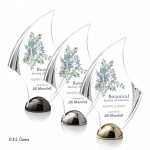 Personalized Flourish Hemisphere VividPrint Award