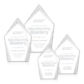 Customized Grayson Award - Clear