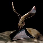 Promotional Intrepid Award - Copper/Black 11"