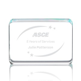 Personalized Calverley Award - Starfire 2"x3" Personalized Calverley Award - Starfire 2"x3"
