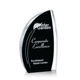 Duncan Award - Acrylic/Black 7" with Logo  Duncan Award - Acrylic/Black 7" with Logo