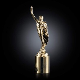 Supremacy Award on Cylinder - 24k Gold 14" with Logo  Supremacy Award on Cylinder - 24k Gold 14" with Logo