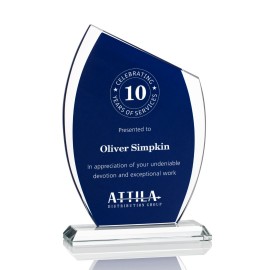 Promotional Valentia Award - Starfire/Blue 8"  Promotional Valentia Award - Starfire/Blue 8"