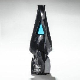 Colossus Award - 13" Black/Blue with Logo