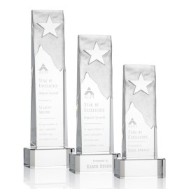 Promotional Stapleton Star Award on Base - Clear