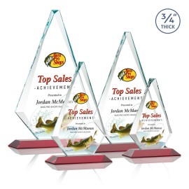 Windsor VividPrint Award - Red with Logo