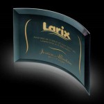 Madison Award - Black 8"x10" Laser-etched