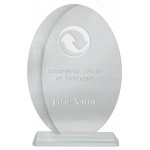Clear Aspen Award with Logo