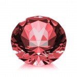 Customized Optical Gemstone - 2-3/4" Ruby