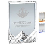 Custom 4.25" x 6" Gilded Apex Mirage Acrylic Award