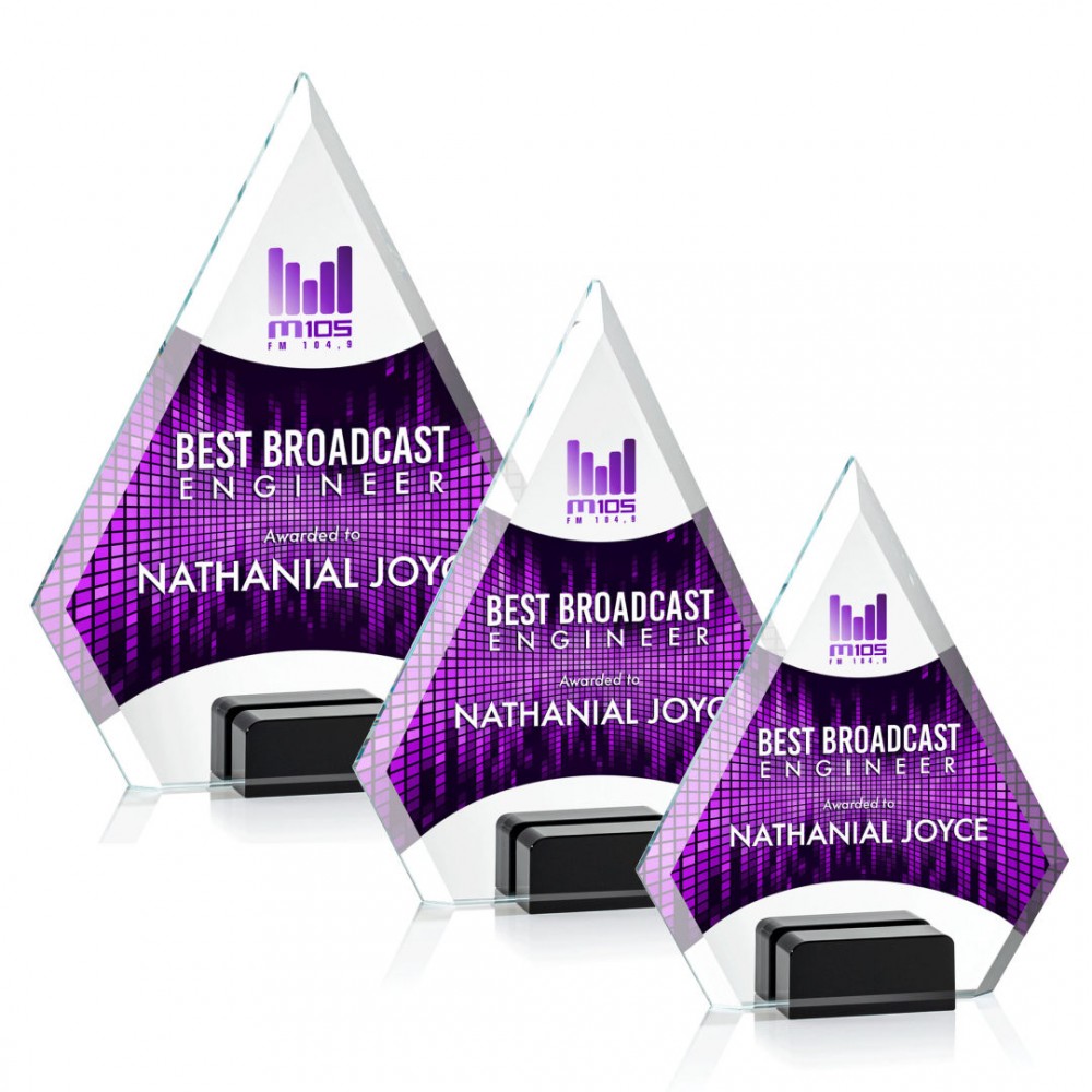 Charlotte VividPrint Award - Black with Logo Charlotte VividPrint Award - Black with Logo