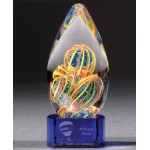 Laser-etched Optimaxx Cobalt Glimmer Award