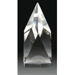 Logo Branded 6" Steeple Crystal Award