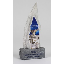 Medium Eternal Flame Award with Logo  Medium Eternal Flame Award with Logo