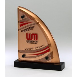 Personalized Small Avant Garde Award - Contour