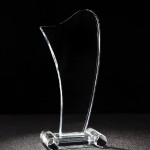 Personalized Crystal Trophy A19-166