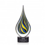 Calabria Award on Black Base - 11" with Logo