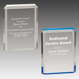 Promotional 4.75" x 6.25" Clear Premier Acrylic  Promotional 4.75" x 6.25" Clear Premier Acrylic