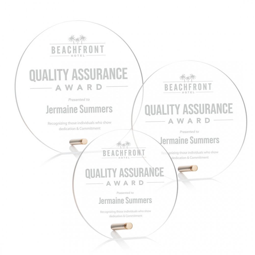 Polaris Circle Award - Gold with Logo Polaris Circle Award - Gold with Logo