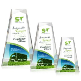 Tyneside VividPrint Award - Clear with Logo
