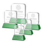 Customized Flamborough Award on Base - Green