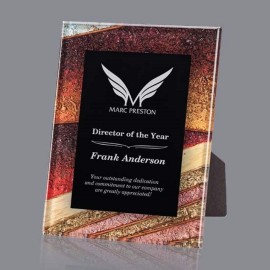 Hereford Award - Autumn/Black 6"x8" with Logo  Hereford Award - Autumn/Black 6"x8" with Logo