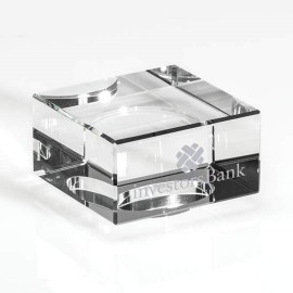 Recognition Tower Cap - Optical Clear 1" with Logo  Recognition Tower Cap - Optical Clear 1" with Logo