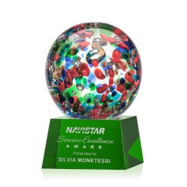 Fantasia Award on Robson Green - 4" Diam with Logo