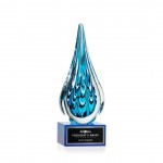Worchester Award on Hancock Blue - 8" with Logo