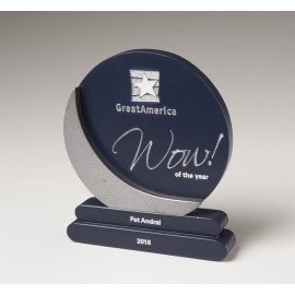 Small Crescent Award with Logo  Small Crescent Award with Logo