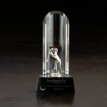 Logo Imprinted The Back Nine Medium Award