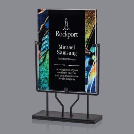 Promotional Gianna Award - Aquatic/Black 15"  Promotional Gianna Award - Aquatic/Black 15"