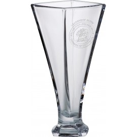 13"H Westgate Quadro Vase with Logo