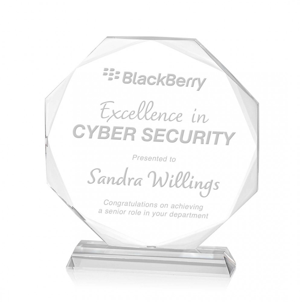 Customized Kenton Award - Acrylic 7" Diam Customized Kenton Award - Acrylic 7" Diam