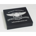 4" Square Paperweight with Logo