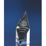 Optimaxx Diamond Spire Award (8") with Logo