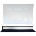 Lighted Statement Award (10"x12") with Logo