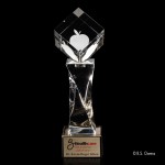 Vortex Award - Optical/Gold 9" with Logo