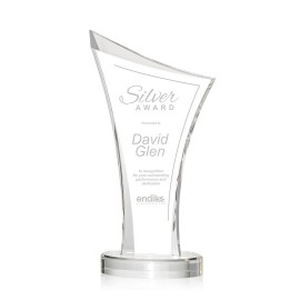 Linden Award - Acrylic 8" with Logo  Linden Award - Acrylic 8" with Logo