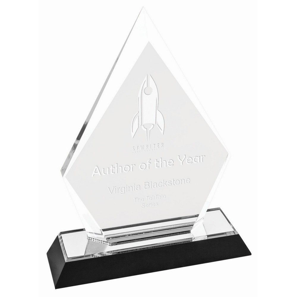 7" Silver Arrow Point Impress Acrylic Laser-etched 7" Silver Arrow Point Impress Acrylic Laser-etched